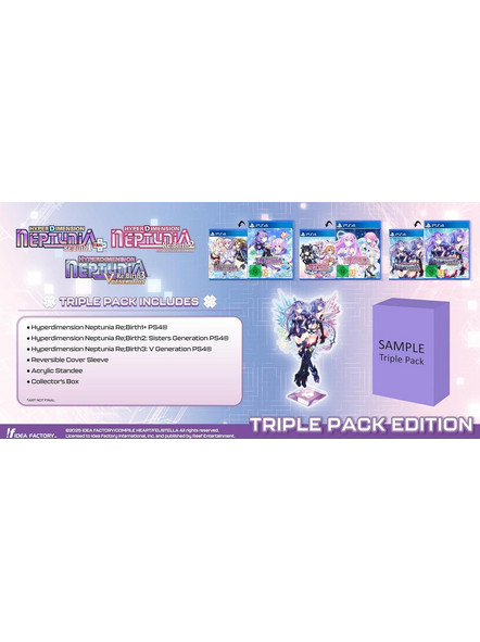 Hyperdimension Neptunia ReBirth Series 1-3 Triple Pack PS4