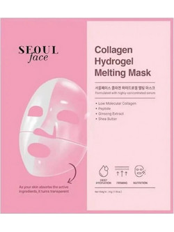Dermal Seoul Collagen Hydrogel Melting Sheet Μάσκα Προσώπου 34gr