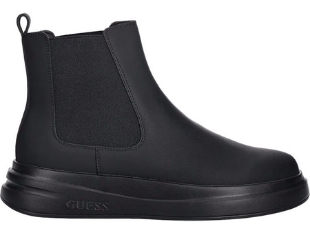 Guess Elko Ανδρικά Chelsea Μποτάκια Μαύρα FMFELKLEA10
