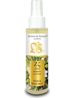 Venus Secrets Bamboo & Cedar Hair & Body Mist 100ml