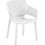 HomeMarkt Peggy Καρέκλα Κήπου Πολυπροπυλενίου Λευκή HM6368.01