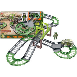 ToyMarkt Αυτοκινητόδρομος Στρατιωτικός με Γέφυρα