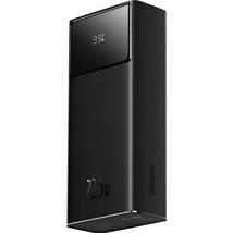 Baseus Enerfill FP41 Power Bank 30000mAh 22.5W με Θύρα USB-A & Θύρα USB-C Quick Charge 3.0 & Power Delivery Black