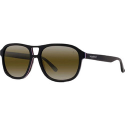 Vuarnet VU40016I 05Q Ανδρικά Γυαλιά Ηλίου Aviator Κοκάλινα Μαύρα με Καφέ Φακό