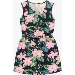 Roxy Παιδικό Φόρεμα Floral Πράσινο Ροζ ERGKD03273