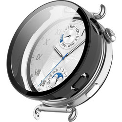 Techsuit Defense360 Pro Πλαστική Θήκη Tempered Glass για Huawei Watch GT6 41mm Μαύρη