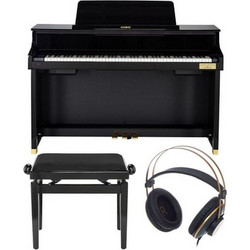 Casio GP-510 Celviano Set Ηλεκτρικό Πιάνο Όρθιο με 88 Βαρυκεντρισμένα Πλήκτρα Black