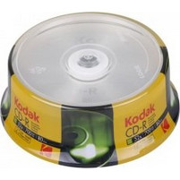 Kodak 1210325 Εγγράψιμα CD-R 52x 700MB Cake Box 25τμχ