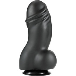 Hidden Desire Inferno Fat Boys Ρεαλιστικό Dildo με Βεντούζα & Όρχεις 27cm Μαύρο