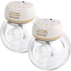 InnoGio GIOmum Line Comfort Double Διπλό Ηλεκτρικό Θήλαστρο Μπαταρίας & Ρεύματος Χωρίς BPA 180ml