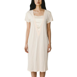 Hanro Gown Γυναικείο Νυχτικό Καλοκαιρινό Nude 076121-1208