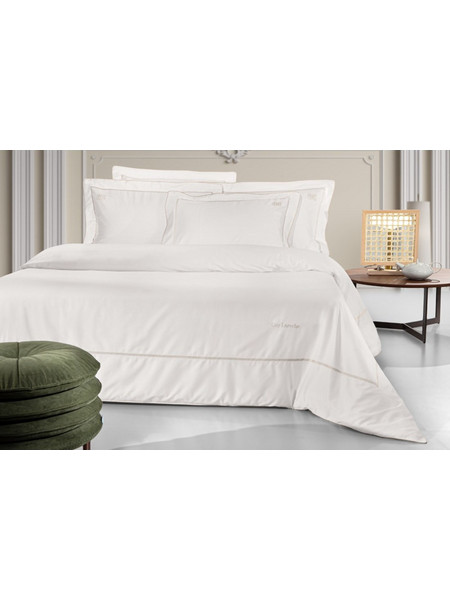 Guy Laroche Σετ Σεντόνια King Size Βαμβακοσατέν 270x280 Elite Ivory Beige