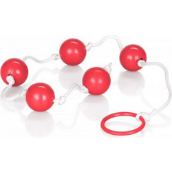 CalExotics Medium Anal Beads Πρωκτικές Μπίλιες Κόκκινες