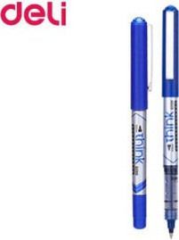 Deli Think Στυλό Υγρής Μελάνης 0.5mm Μπλε 231.20030