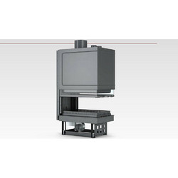 CaminoDesign TF 700X600 B Ενεργειακό Τζάκι Αερόθερμο Ξύλου Τρίπλευρο 11kW