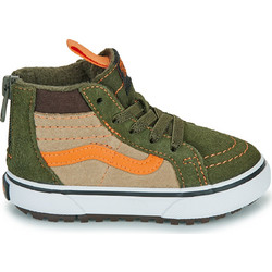 Vans SK8 Παιδικά Sneakers Μποτάκια Χακί Πορτοκαλί VN000D0MKCZ