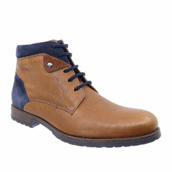 Softies Ανδρικά Αρβυλάκια Δερμάτινα Καφέ 6976- 1252