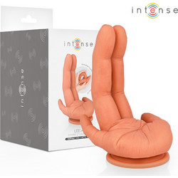 Intense Leela G-Spot Dildo με Βεντούζα 12.6cm Flesh