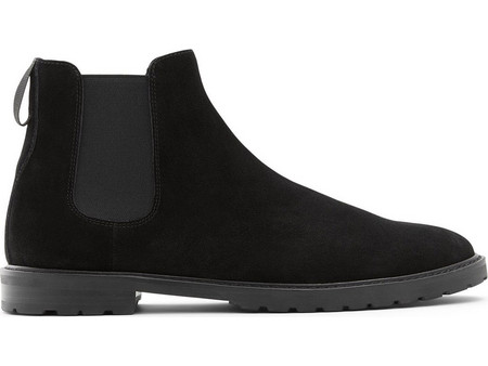 Aldo Karmelo Ανδρικά Chelsea Μποτάκια Suede Μαύρα 00058782-14