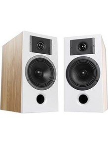 Indiana Line Diva 3 Ζεύγος Ηχείων Hi-Fi Δαπέδου 10W 2 Δρόμων White Wood