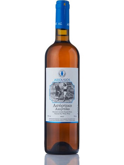 Αριούσιος Ασύτρικο Κρασί Λευκό Ξηρό 750ml