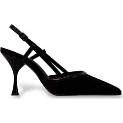 Exe Γόβες Slingback με Λεπτό Ψηλό Τακούνι Μαύρες V470083457N0