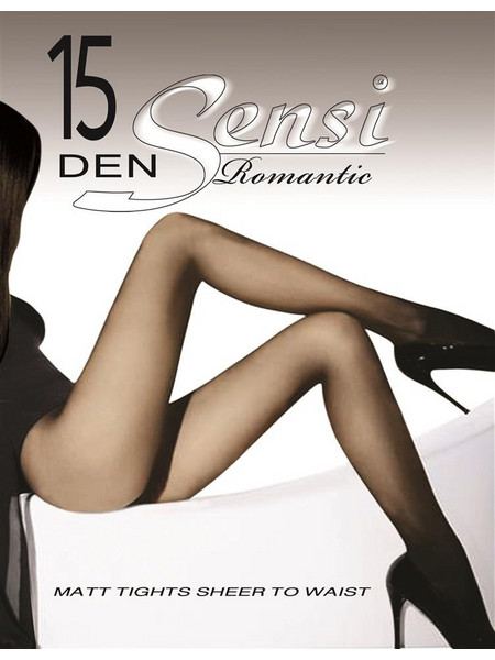 Sensi Romantic Καλσόν 15 Den Μαύρο 0560