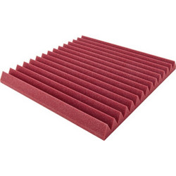 Auralex Acoustics 2" Studiofoam Ηχοαπορροφητικά Πάνελ 60x60x5cm 12τμχ Κόκκινα