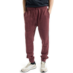 Burton Ανδρικό Παντελόνι Φόρμας Fleece με Λάστιχο Μπορντό 20594108500