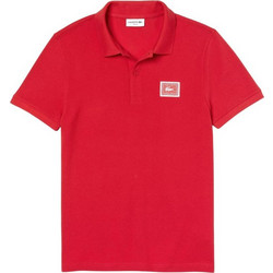Lacoste Ανδρική Μπλούζα Polo Κοντομάνικη Κόκκινη 3PH5107-240