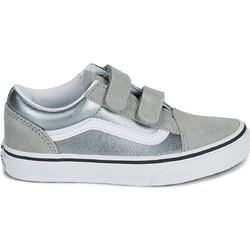 Vans Old Skool Παιδικά Sneakers Ασημί Ανθρακί VN000CYASLV1