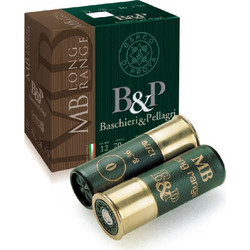 Baschieri & Pellagri MB36 Long Range Φυσίγγια Συγκέντρωσης 12Cal 70mm 36gr 25τμχ