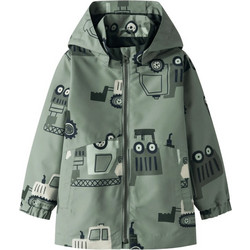 Name It Παιδικό Μπουφάν Χειμωνιάτικο Softshell Αδιάβροχο Αντιανεμικό Πράσινο Mint 13251603