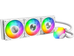 Montech Hyperflow Digital 360 White Υδρόψυξη CPU 120mm ARGB για Socket 1200 / 1700 / 1851 / 2011 / 2011-3 / 2066 / AM4 / AM5 / 115x