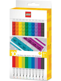 Lego Σετ Στυλό Gel Πολύχρωμο 10τμχ