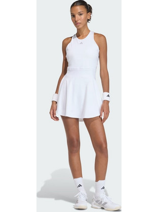 Adidas Tennis Climacool Mini Καλοκαιρινό Αθλητικό Φόρεμα Λευκό KA4127