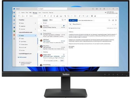 Lenovo ThinkVision S24-4e IPS Monitor 23.8" 1920x1080 FHD 100Hz 6ms