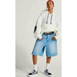 Vans Γυναικεία Πλεκτή Μπλούζα Oversized Λευκή VN000R52FS8