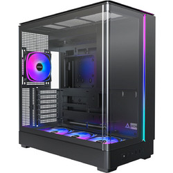 Montech King 45 Pro Black Gaming Midi Tower Κουτί Υπολογιστή RGB με Πλαϊνό Παράθυρο