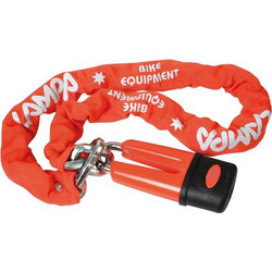 Lampa 9061.9 Αντικλεπτική Αλυσίδα Μηχανής με Κλειδαριά 120cm 9.5mm Κόκκινη