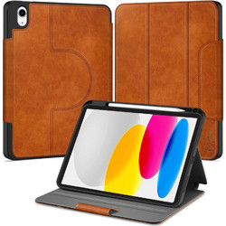 Tech-Protect Brown Fleece (Apple iPad 10.9 2022 / iPad 11" 2025)