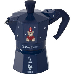 Bialetti Moka Express Joyful Memories Μπρίκι Espresso 1Cup Μπλε