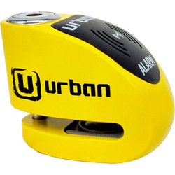 Urban UR906Y Κλειδαριά Δισκόφρενου Μηχανής με Συναγερμό Κίτρινη