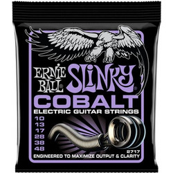 Ernie Ball Ultra Slinky 2717 Σετ 6 Χορδές Ηλεκτρικής Κιθάρας Cobalt 10-48" Medium Tension