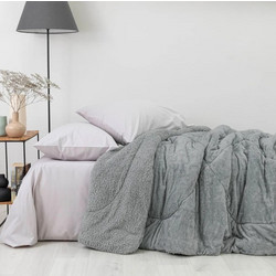 Borea Κουβερτοπάπλωμα King Size 230x260 Cozy Γκρι