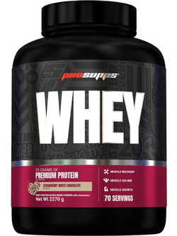 ProSupps Whey Strawberry White Chocolate Πρωτεΐνη Ορού Γάλακτος Γράμμωσης 2.27kg