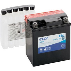 Exide Μπαταρία Μοτοσυκλέτας ETX7L-BS 6Ah