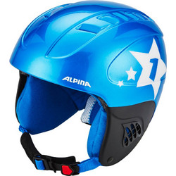 Alpina Carat Blue Star Παιδικό Κράνος Σκι & Snowboard Μπλε