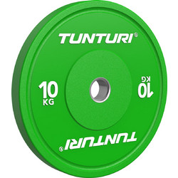 Tunturi Platinum Δίσκος Ολυμπιακού Τύπου Bumper 10kg Φ50mm 25TUPLA007