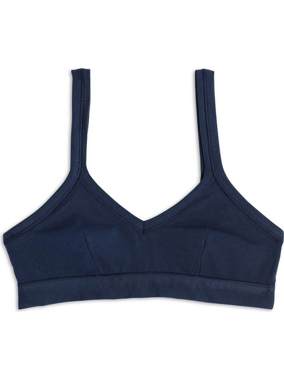 Cotonella Μπουστάκι χωρίς Μπανέλα Navy Μπλε GD065-I501-0C014
